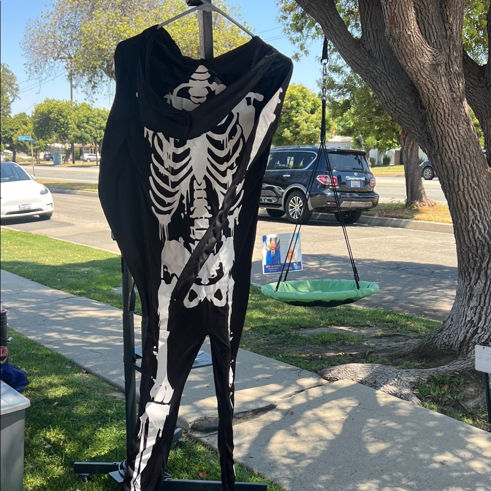 Target Black and White Skeleton Costume
